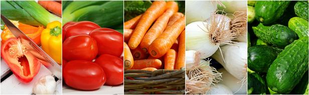 vegetables food collage photo