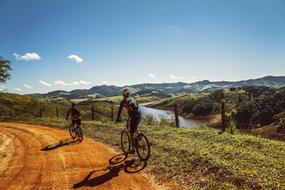 cyclists in Paraibuna, Brazil