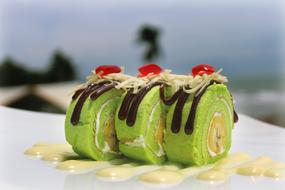 Food Treat green dessert