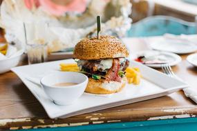 Burger Food Cheese souse