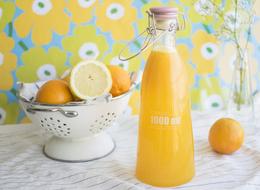 Juice Drink and orange