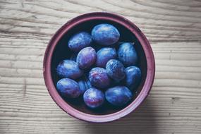 Plums Fruit bowl