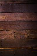 Texture of the beautiful coffee-colored wood wall