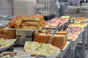 Noodles Bread Plate food catering