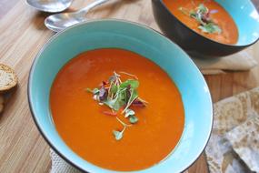 tomato soup with garlic