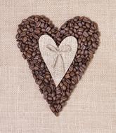 Coffee Beans heart