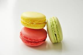 colorful Macaroons Dessert Sweets