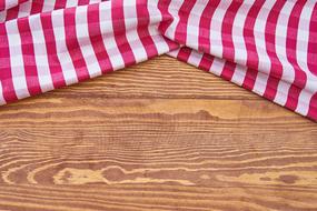 Table Food Cover red white