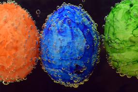 Easter Eggs water