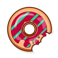 donut sweets drawing