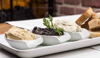 Mediterranean tapenade appetizer