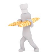 craft baked as a 3d model