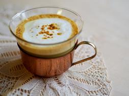 Hot Drink Cream coffe