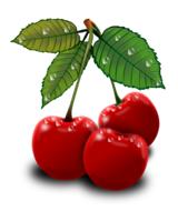 cherries fruits berries