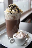 Hot Chocolate and sugar