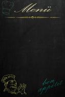 Menu Board black