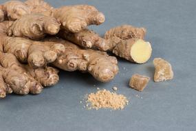 pile of ginger roots