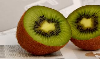 Kiwi green Healthy