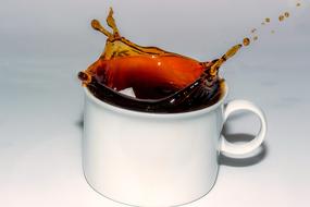 Coffee Cup splash