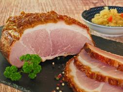 baked pork with sauerkraut