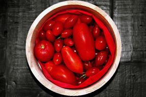 Tomatoes Red Vegetables bowl