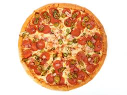 clipart of American Bacon pizza