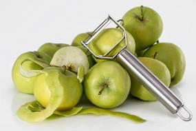 Apple Peeler Fruit green