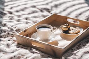 Coffee Mug and Cookies