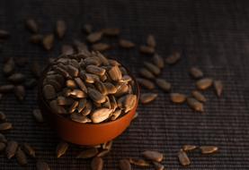 kernels of sunflower seeds