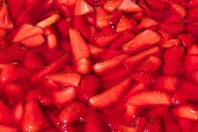 strawberries as icing on the cake