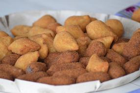 Coxinha is a chicken dish in brazil