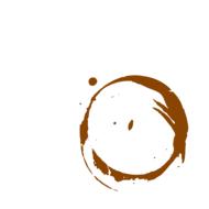 coffee stains, drawing