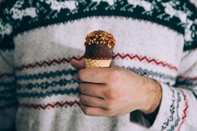 Ice Cream Cone hand