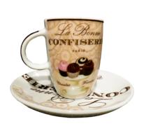 coffee cup with drawings