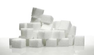 Lump Sugar Cubes white