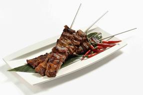 Asian Barbecue plate