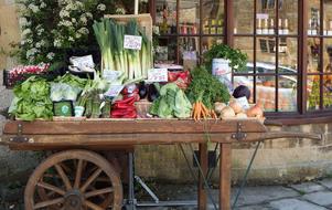 Fruit Vegetables street shop