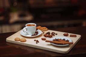 espresso Coffee Table Food