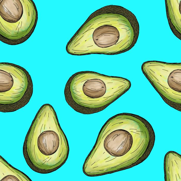 food avocado background