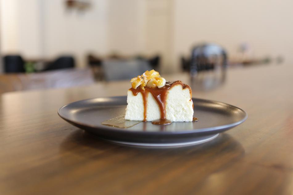 cheesecake in caramel