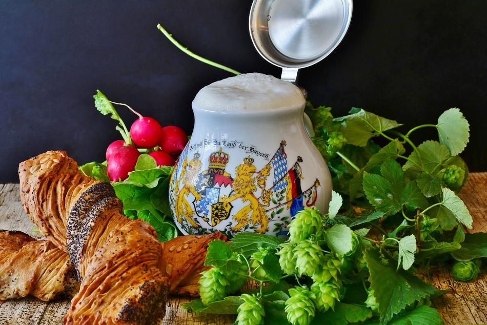 Beer Mug and bread