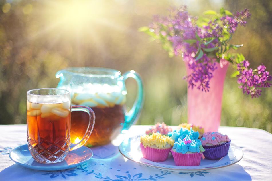 Iced Tea outdoor at Summer
