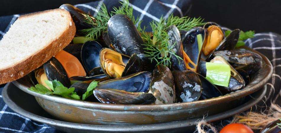 mussels with dill