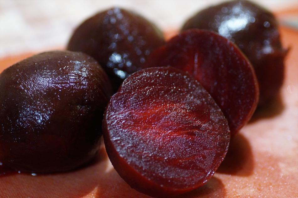 cooked peeled beets