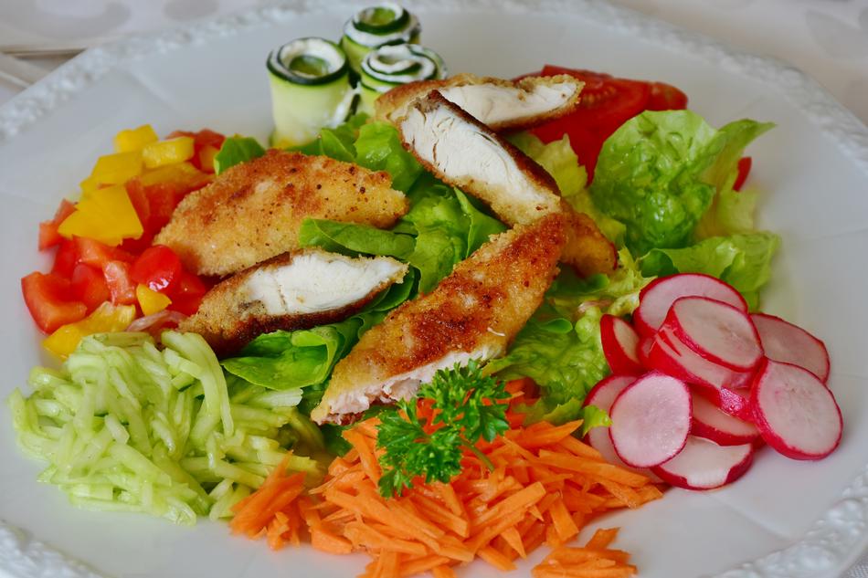 Salad Plate Chicken