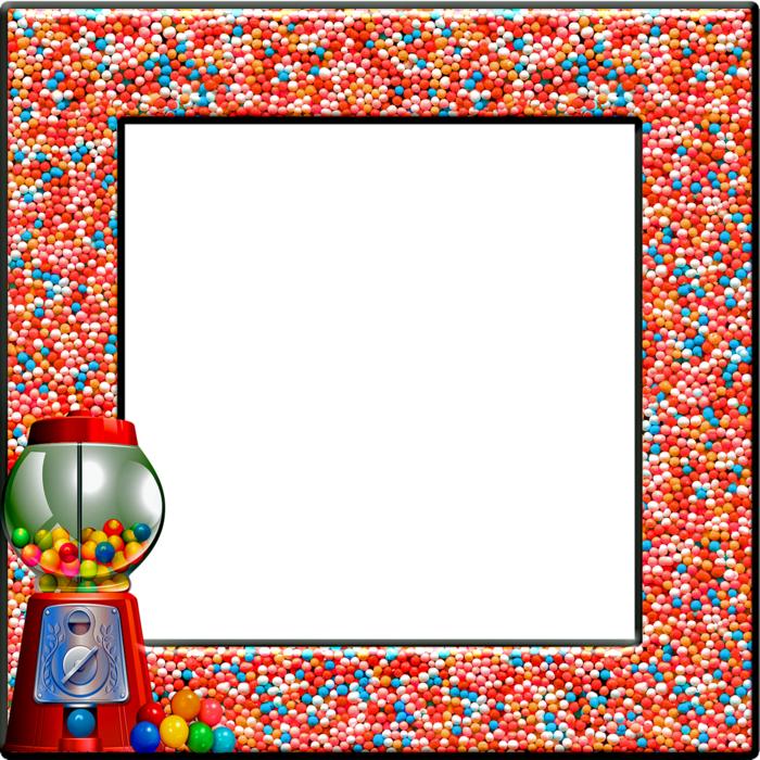 candy frame gumball drawing