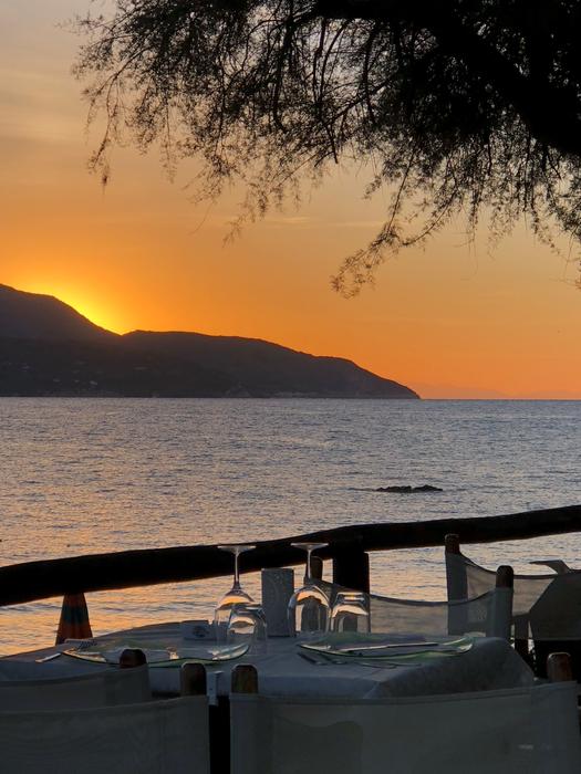 Elba water Sunset