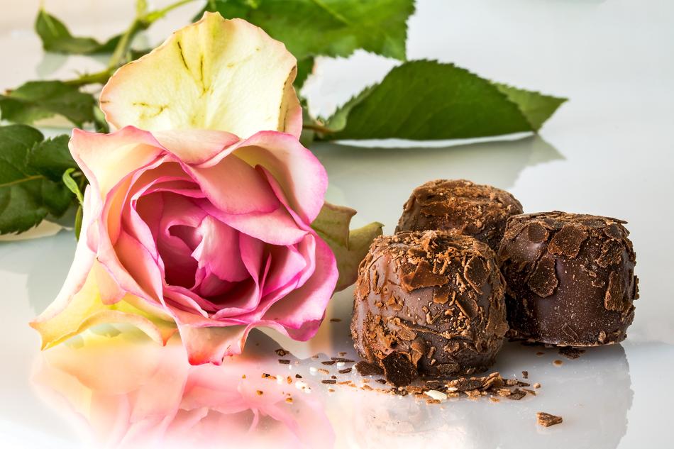 Chocolates Confectionery and flowers