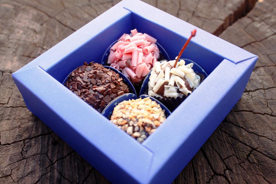 delicious brigadeiros in a box