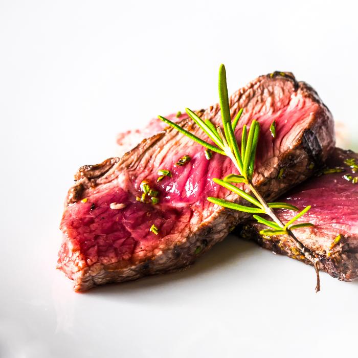 Italian Steak with rosemary